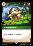 Stalwart Poro 프로모 실물