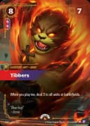 Tibbers 프로모 실물