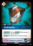 Cloth Armor 프로모 실물