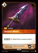 Doran's Blade 프로모 실물