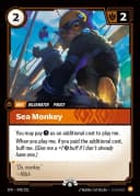 Sea Monkey 프로모 실물
