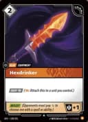 Hexdrinker 프로모 실물