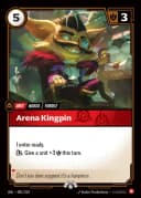 Arena Kingpin 프로모 실물