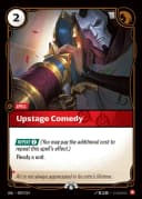 Upstage Comedy 프로모 실물