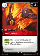 Scorchclaw 프로모 실물
