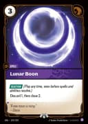 Lunar Boon 프로모 실물