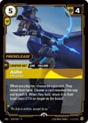 Ashe - Focused 프로모 실물