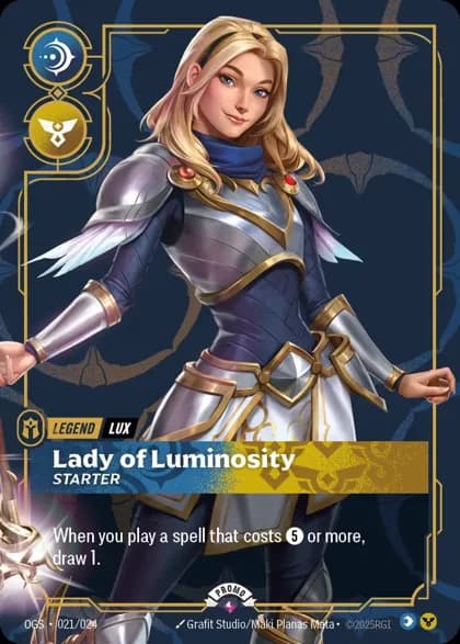 Lux - Lady of Luminosity - Starter 프로모